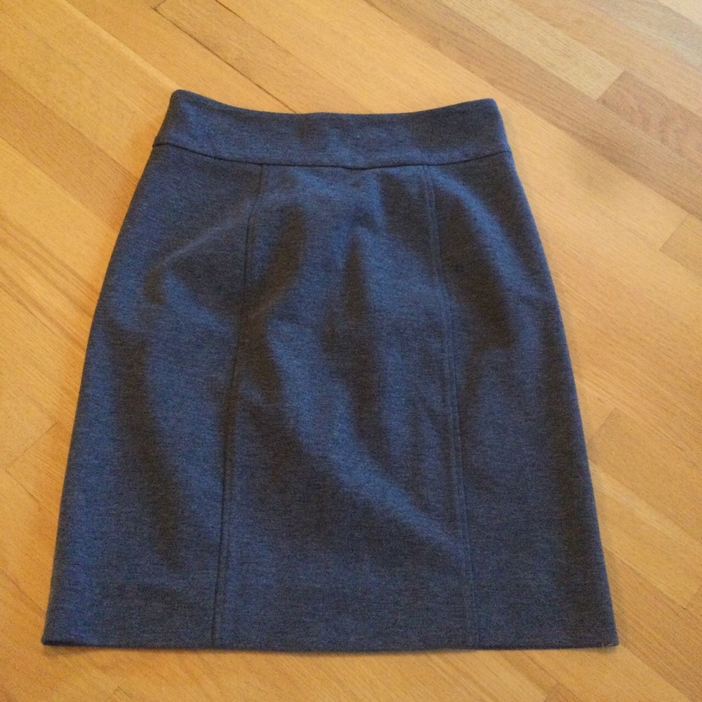 grey bcbg maxazria pencil skirt